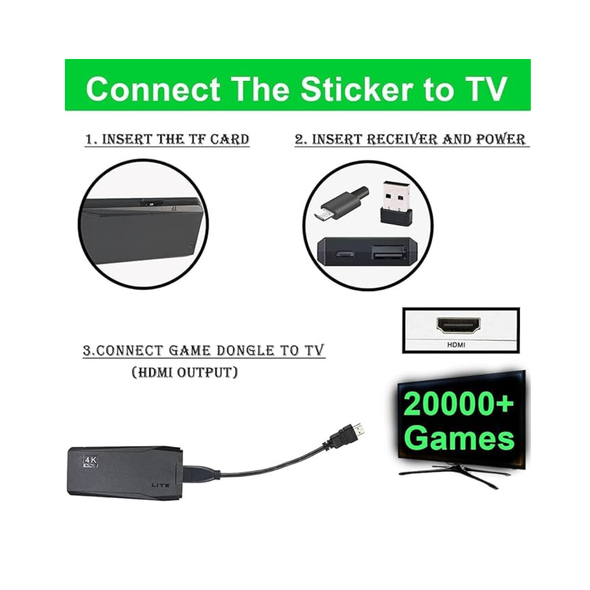 2.4g wireless controller gamepad