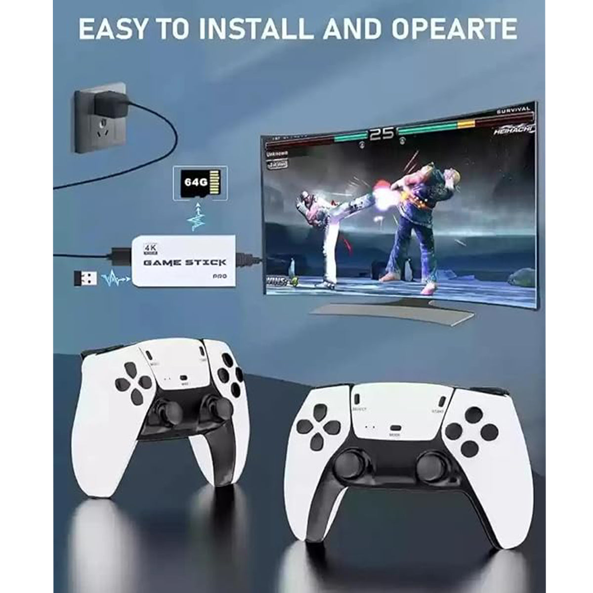 ๐ฎ DWH Retro Gaming Console with Game Stick