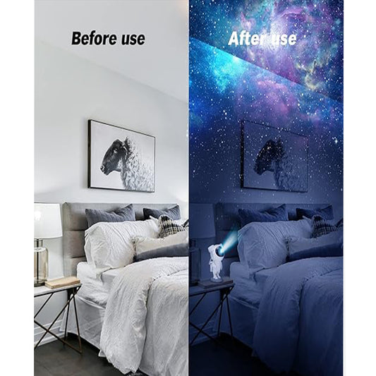 🌌 One94store Astronaut Galaxy Projector Night Light